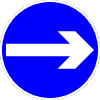 Road Sign Turn Right